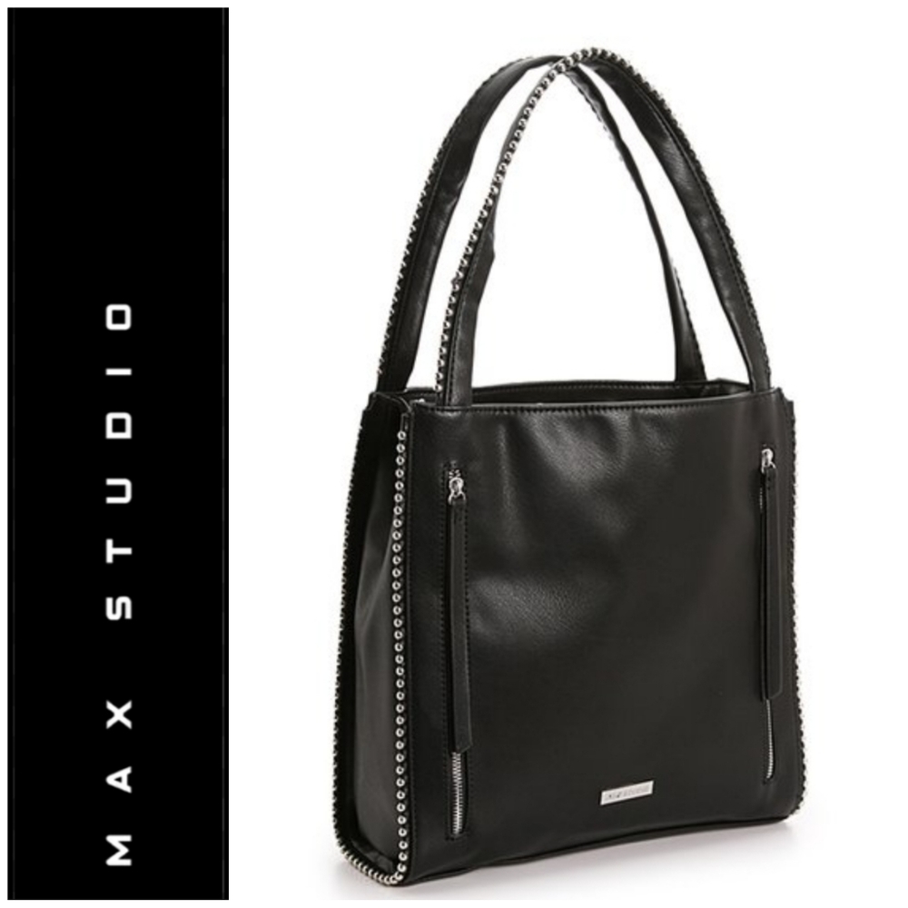 MAX STUDIO Bensa studded tote - Picture 1 of 2